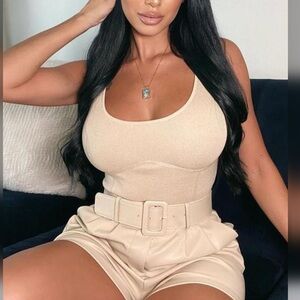 💕✨Fashion Nova Taylor Faux Leather Shorts -NWT-Size XL✨💕